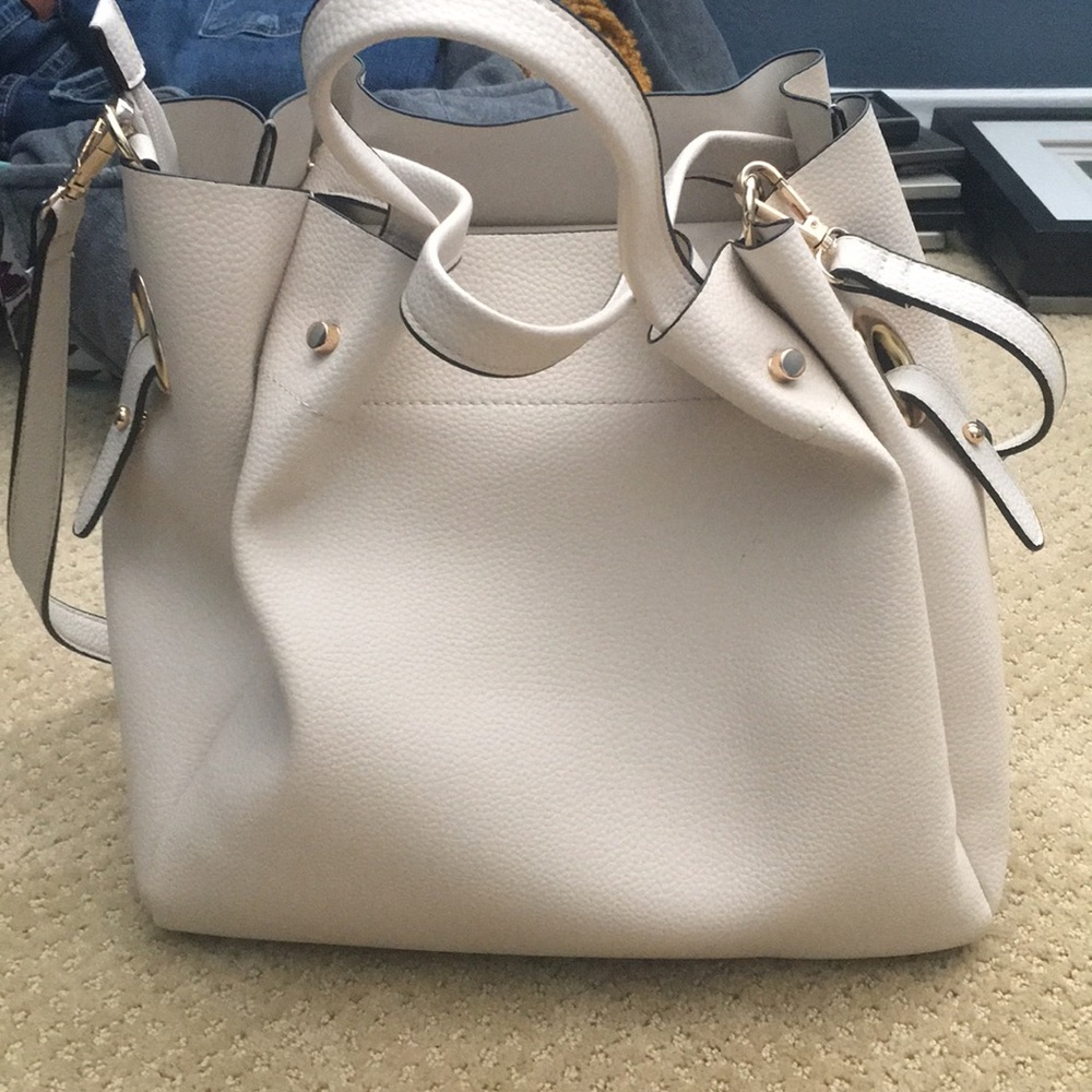 Cute pink leather bag